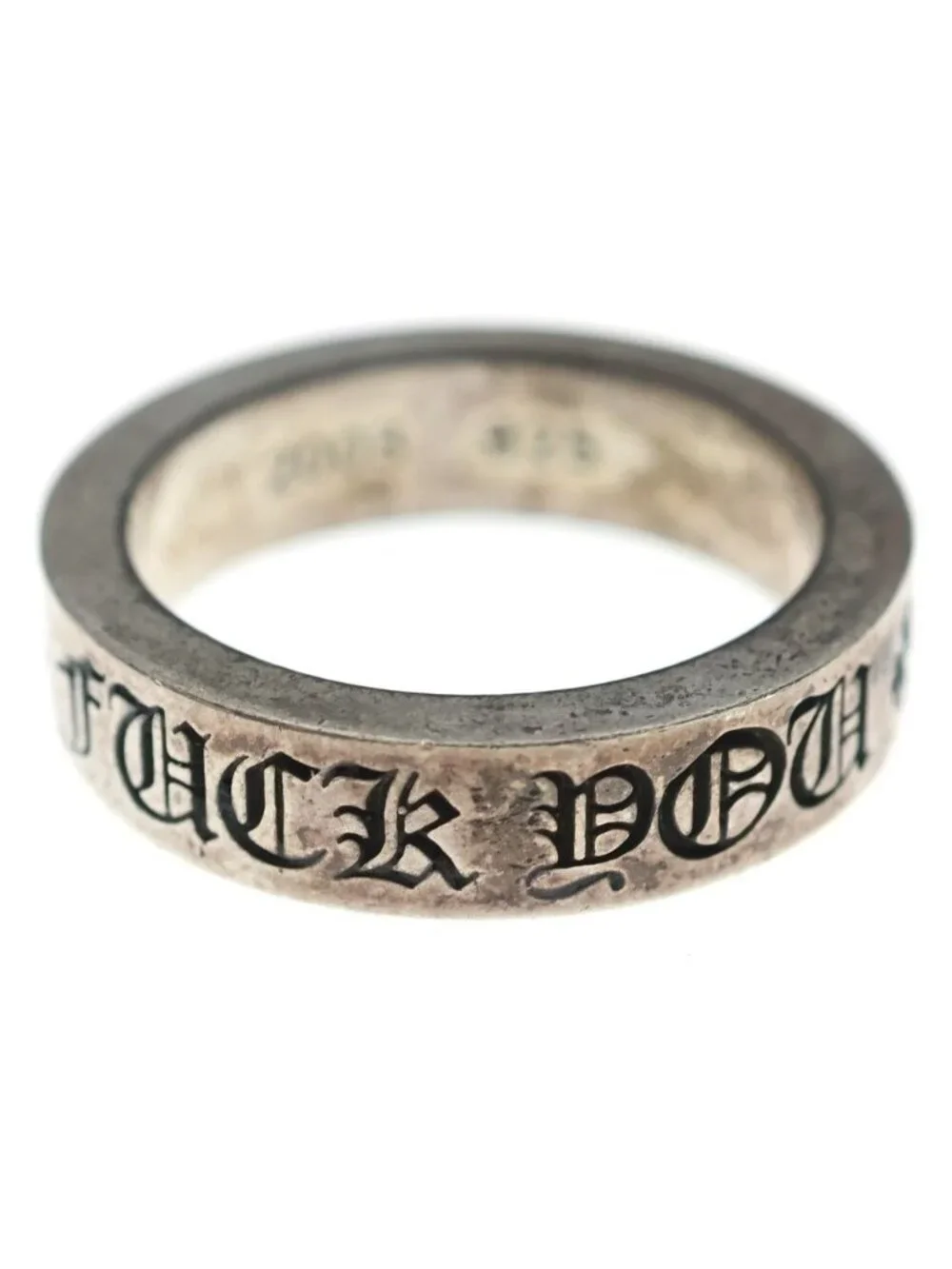 Chrome Hearts Spacer You Ring You Silver